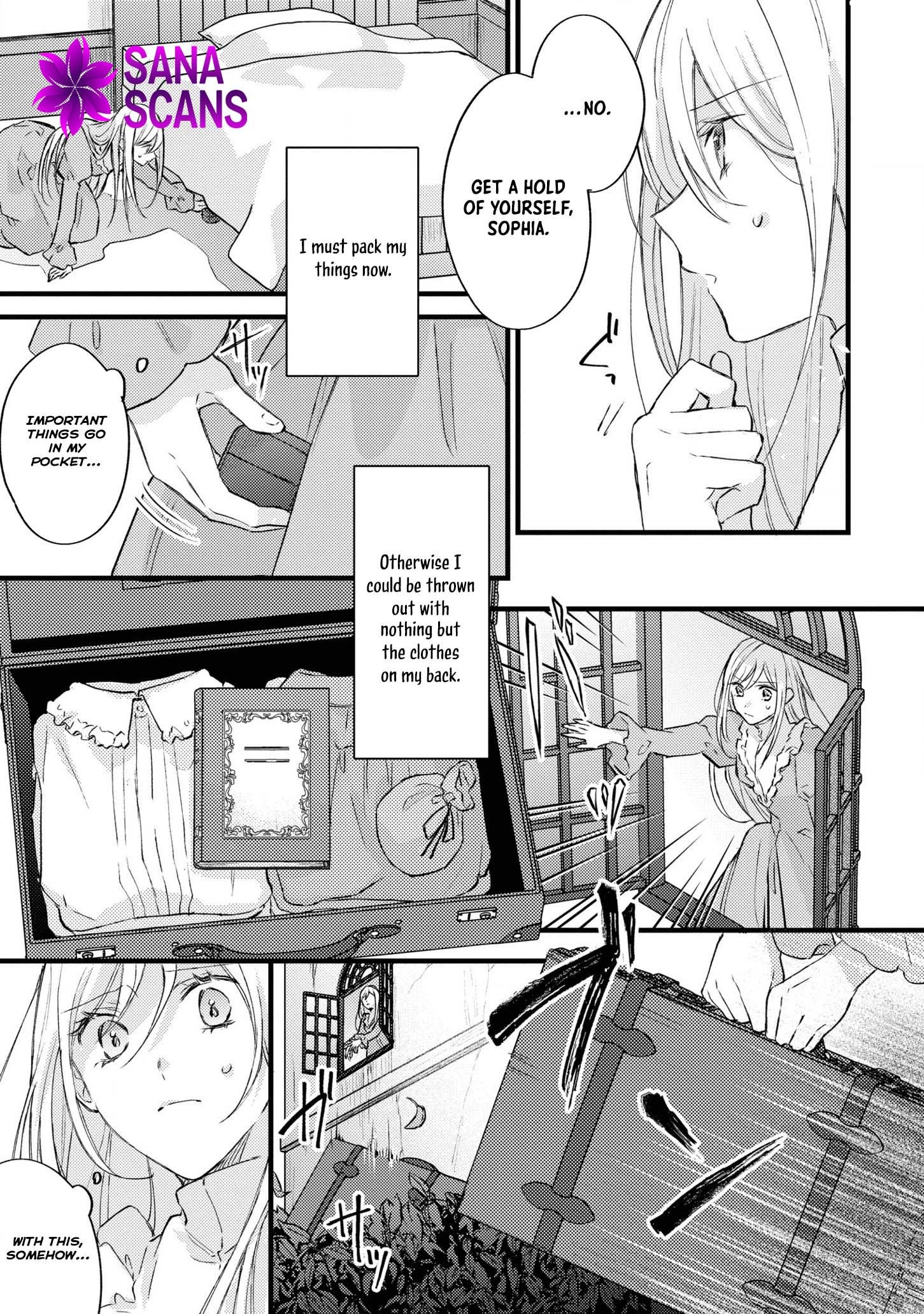 Suterare Danshaku Reijou wa Kuro Kishi-sama no Okiniiri Chapter 1 Page 9